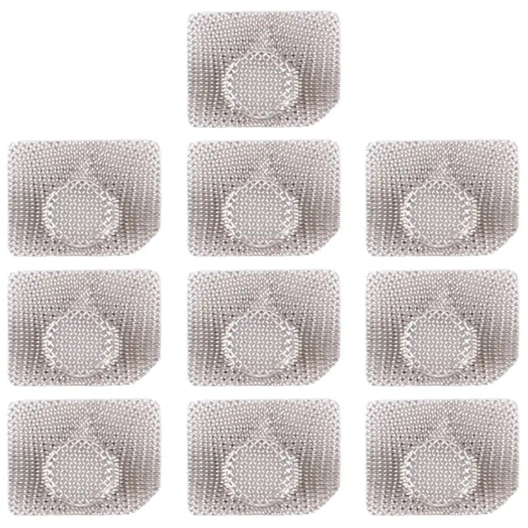 Microfoon- en zaklamp-stofmesh voor iPhone 11, 11 Pro en 11 Pro Max (wit, 10 stuks)
