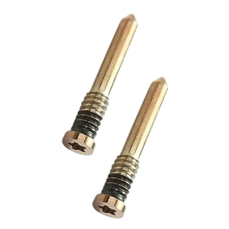 100 stuks oplaadpoortschroeven voor iPhone 12 Pro (goud)