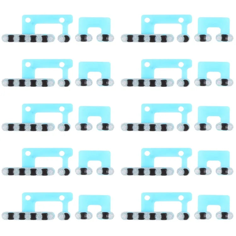 Luidspreker-stofmesh voor iPhone 12 Pro Max (grijs, 10 stuks)