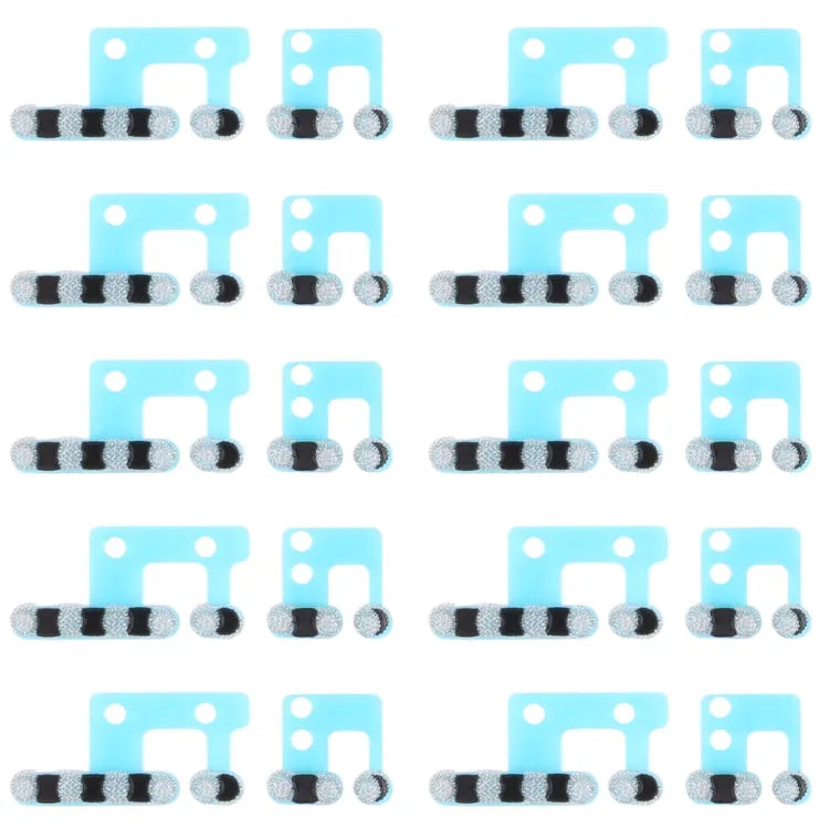 Luidspreker-stofmesh voor iPhone 12 Pro (wit, 10 stuks)