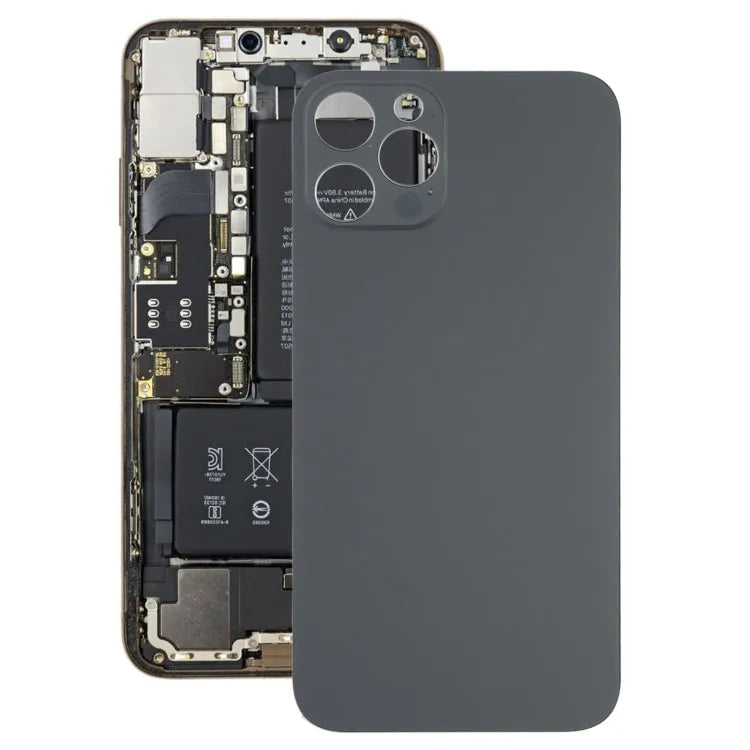 Batterij-achterklep voor iPhone 12 Pro (grafiet)