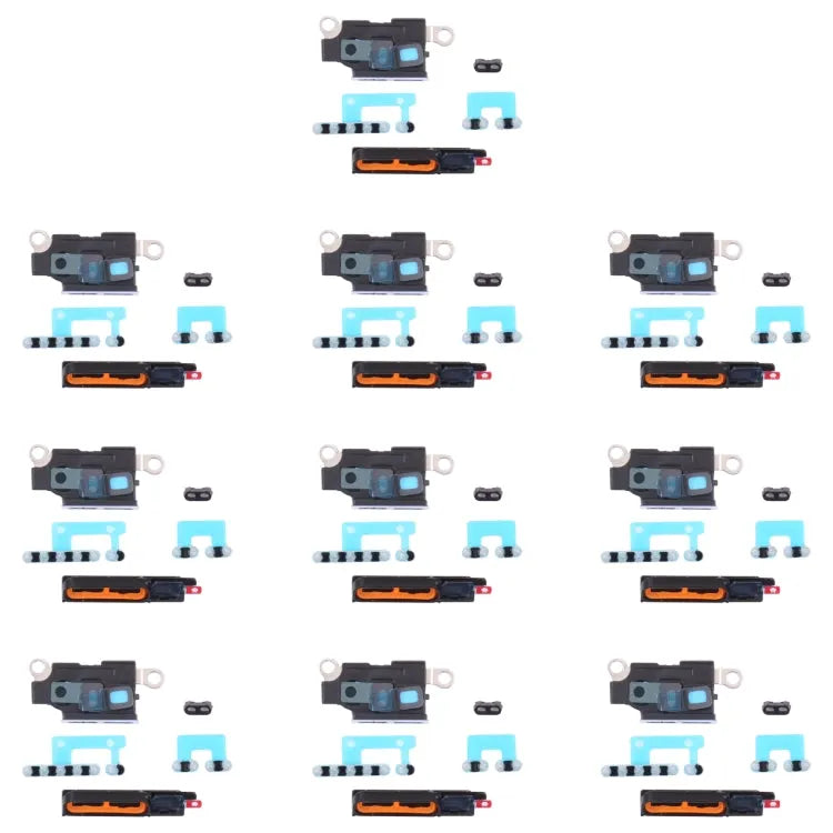 Luidspreker-stofmesh voor iPhone 12 Pro Max (grijs, 10 stuks)