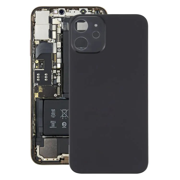 Batterij-achterklep voor iPhone 12 (zwart)