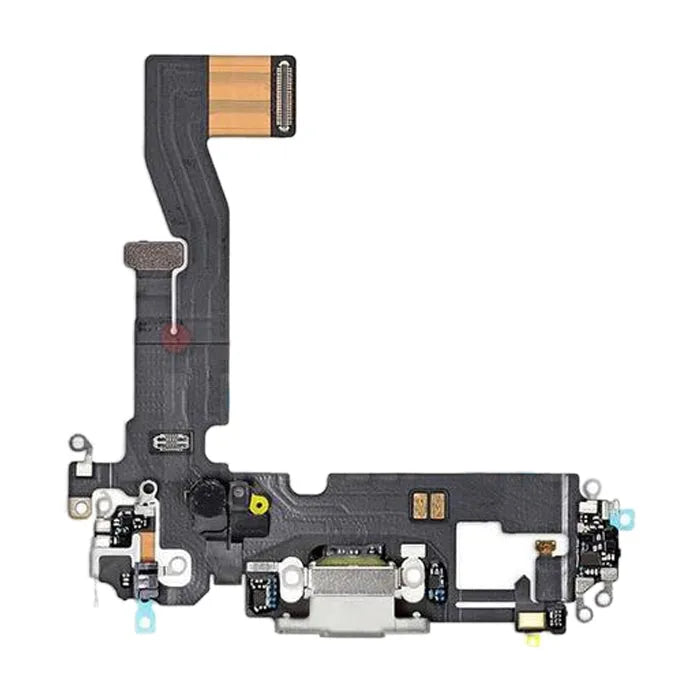 Originele oplaadpoort flexkabel voor iPhone 12 (wit)