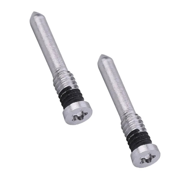 Set 100 stuks oplaadpoortschroeven in zilver voor iPhone 12