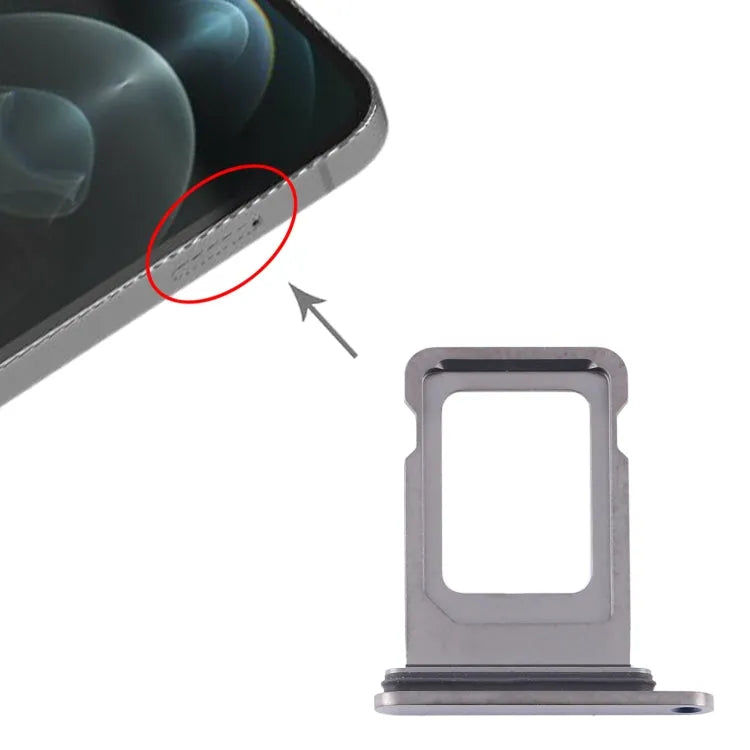 Simkaarthouder voor iPhone 12 Pro (blauw)