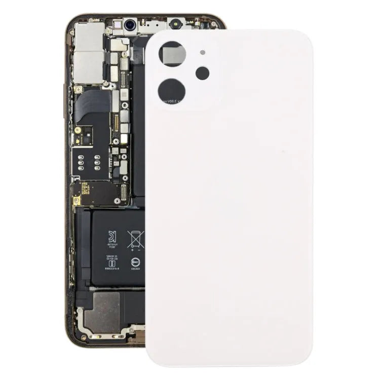 Batterij-achterklep voor iPhone 12 Mini (wit)