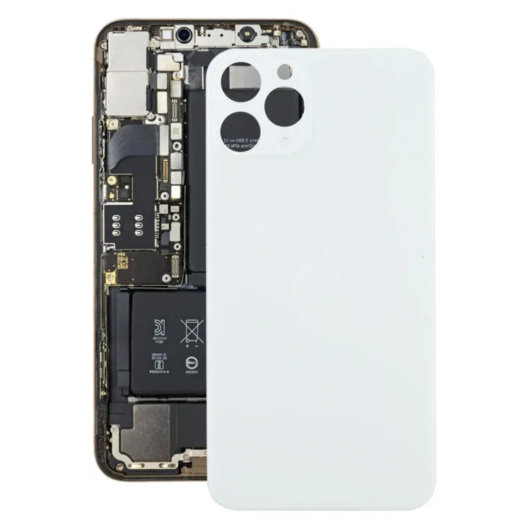 Batterij-achterklep voor iPhone 12 Pro Max (wit)