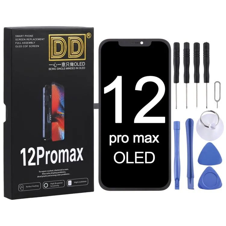 Hard OLED-scherm met digitizer voor iPhone 12 Pro Max (DD-kwaliteit)