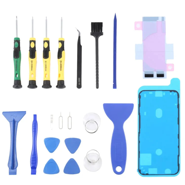 JIAFA JF-8182 21-in-1 batterij- en LCD-lijmset voor iPhone 12 Mini