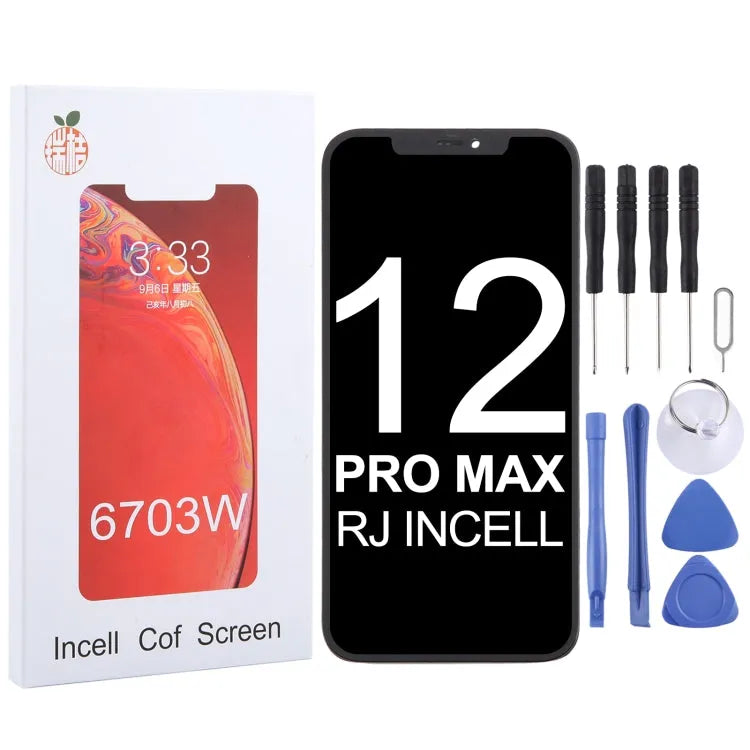 RJ Incell COF LCD-scherm met digitizer voor iPhone 12 Pro Max