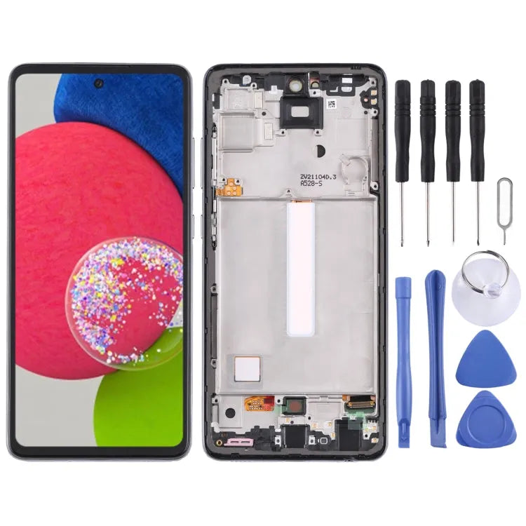 Originele Super AMOLED met frame voor Samsung Galaxy A52s 5G SM-A528B