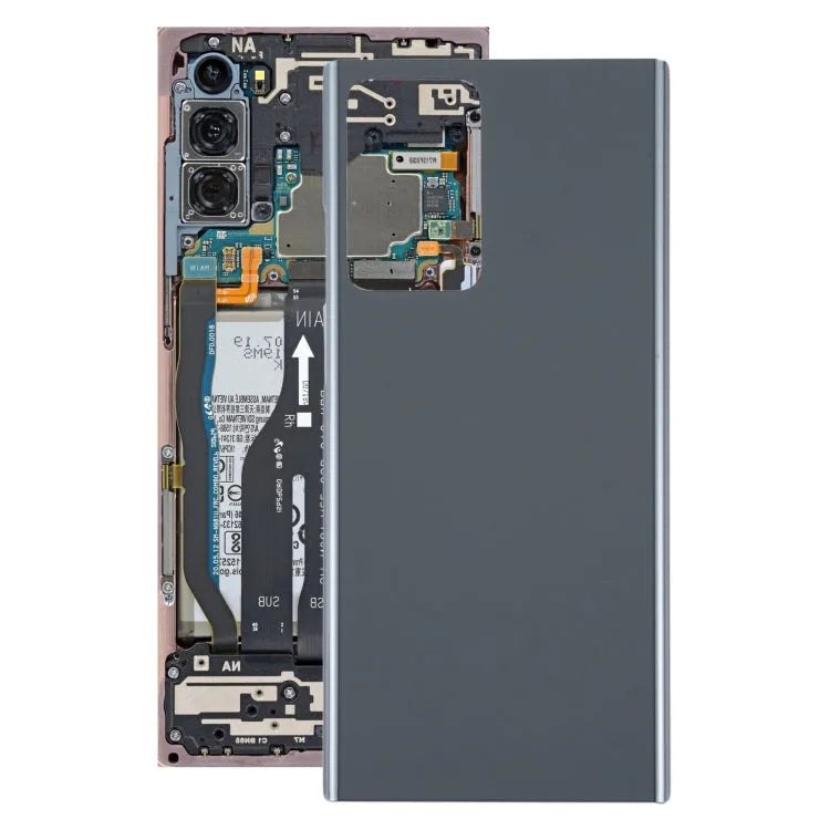 Achterkant batterijcover voor Samsung Galaxy Note 20 Ultra (zwart)