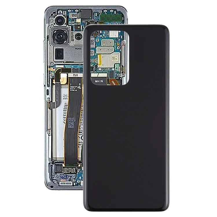 Batterij achterklep voor Samsung Galaxy S20 Ultra (zwart)