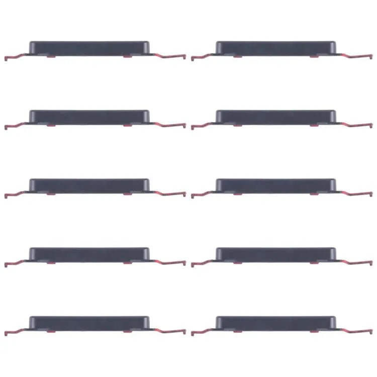Volumeknop voor Galaxy A16 5G SM-A166B (10 st, zwart)