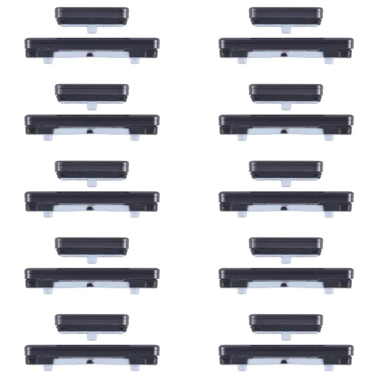 Aan/uit-knop en volumeknop voor Samsung Galaxy S23 Ultra SM-S918B (10 st, zwart)