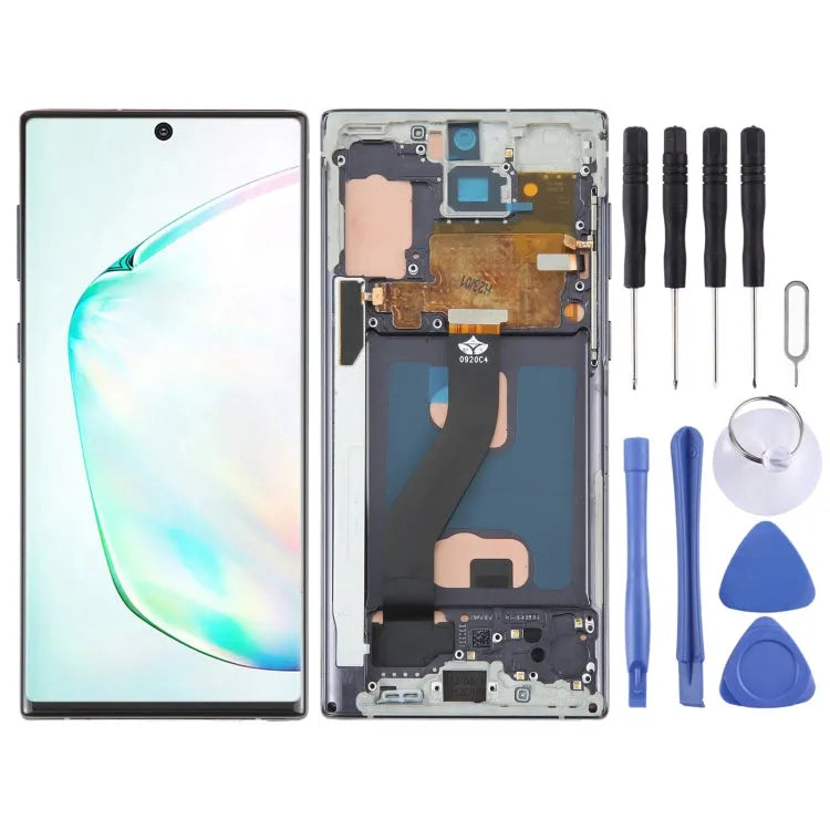TFT LCD-scherm digitizer met frame voor Samsung Galaxy Note10 (geen vingerafdruk)