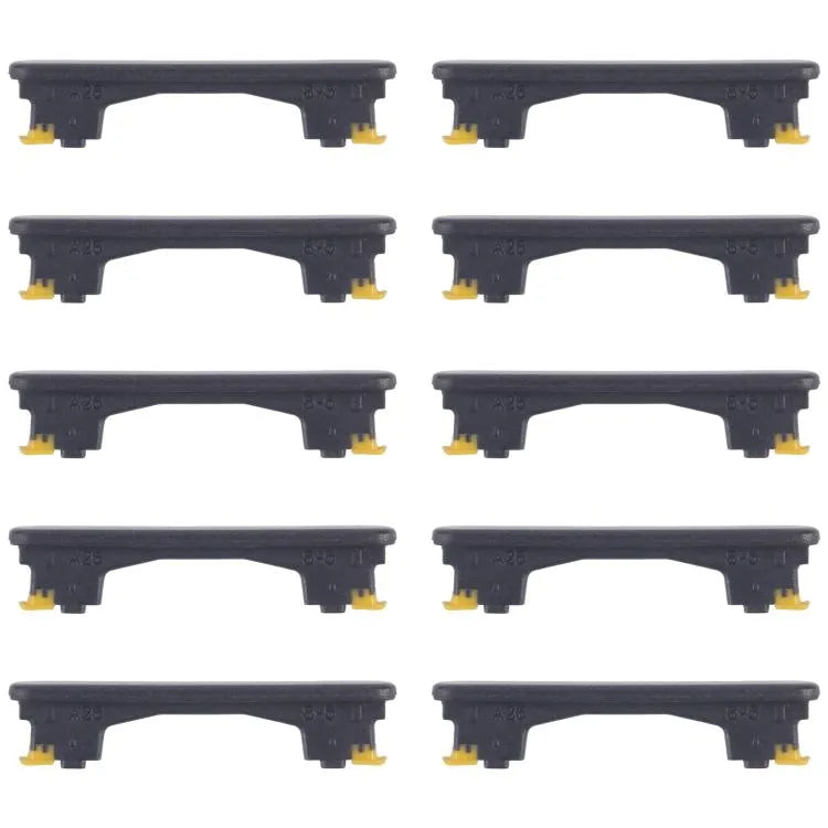 Volumeknop voor Samsung Galaxy A26 SM-A266B, 10 st (zwart)
