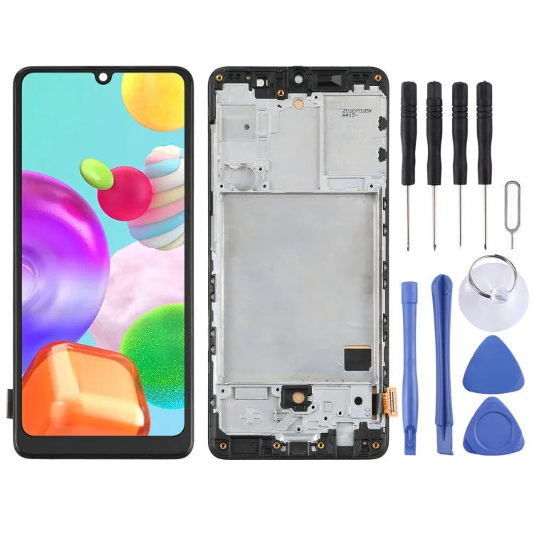 TFT LCD-schermdigitizer met frame voor Samsung Galaxy A41 SM-A415