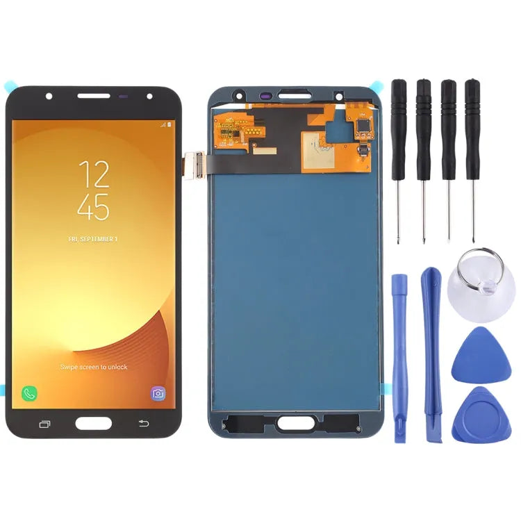 TFT LCD-schermdigitizer voor Samsung Galaxy J7 Neo J701F J701M (zwart)