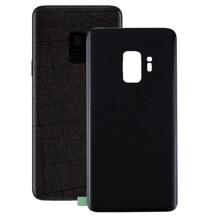 Achterkant voor Samsung Galaxy S9 G9600 (zwart)