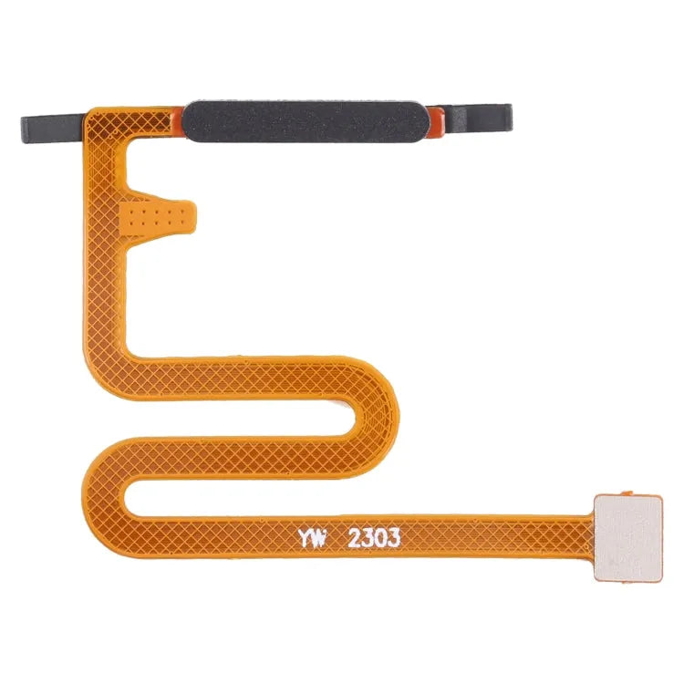Originele vingerafdruksensor flexkabel voor Samsung Galaxy A14 SM-A145P (zwart)