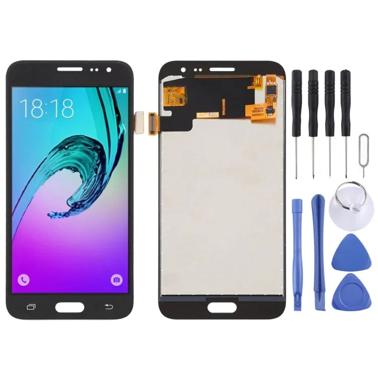 TFT LCD-scherm met digitizer voor Samsung Galaxy J3 (2016) J320FN J320F J320G J320M J320A J320V J320P (zwart)