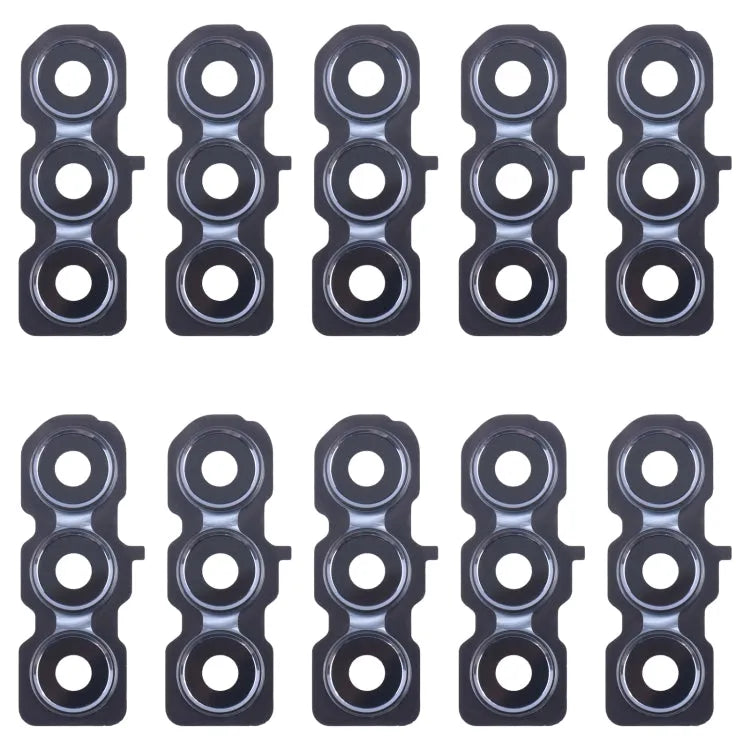 Set 10 stuks originele achtercameralensdoppen in blauw voor Samsung Galaxy A55 SM-A556B