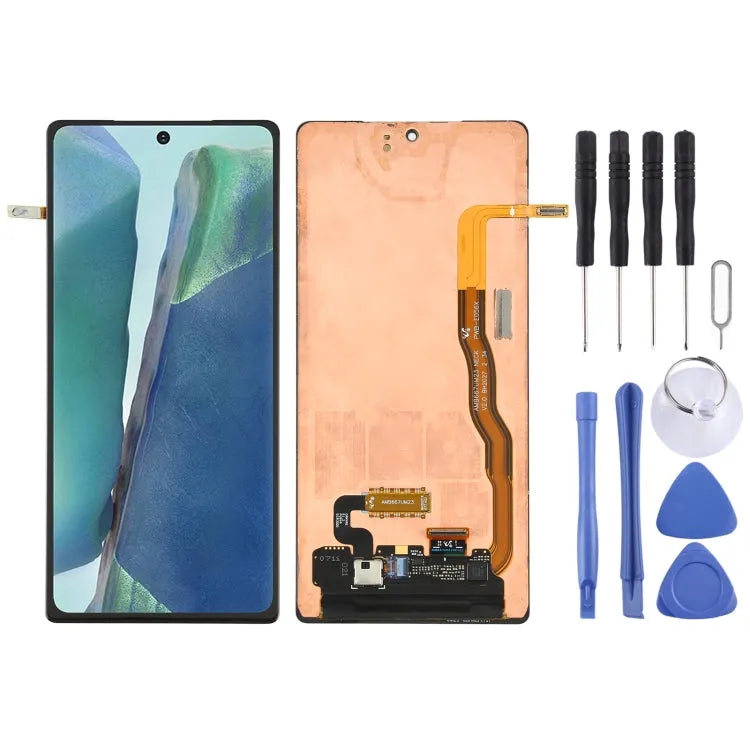 Originele Super AMOLED LCD-scherm met digitizer voor Samsung Galaxy Note20 4G (volledige montage)
