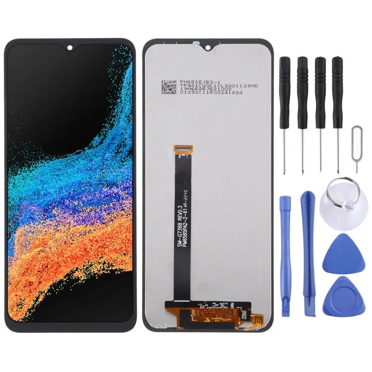 Origineel LCD-scherm met digitizer voor Samsung Galaxy Xcover6 Pro SM-G736B (volledige montage)
