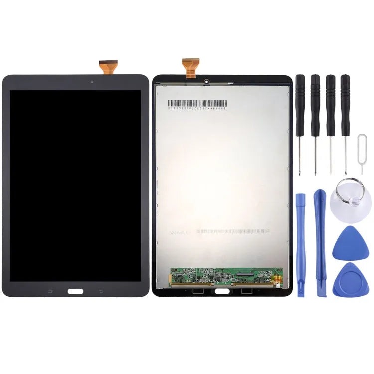 Origineel LCD-scherm met digitizer voor Samsung Galaxy Tab E 9.6 inch SM-T560 T561 T565 (grijs)