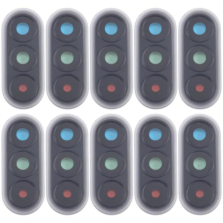 Achtercamera lensbeschermers voor Samsung Galaxy A37 SM-A376B, 10 stuks (zwart)