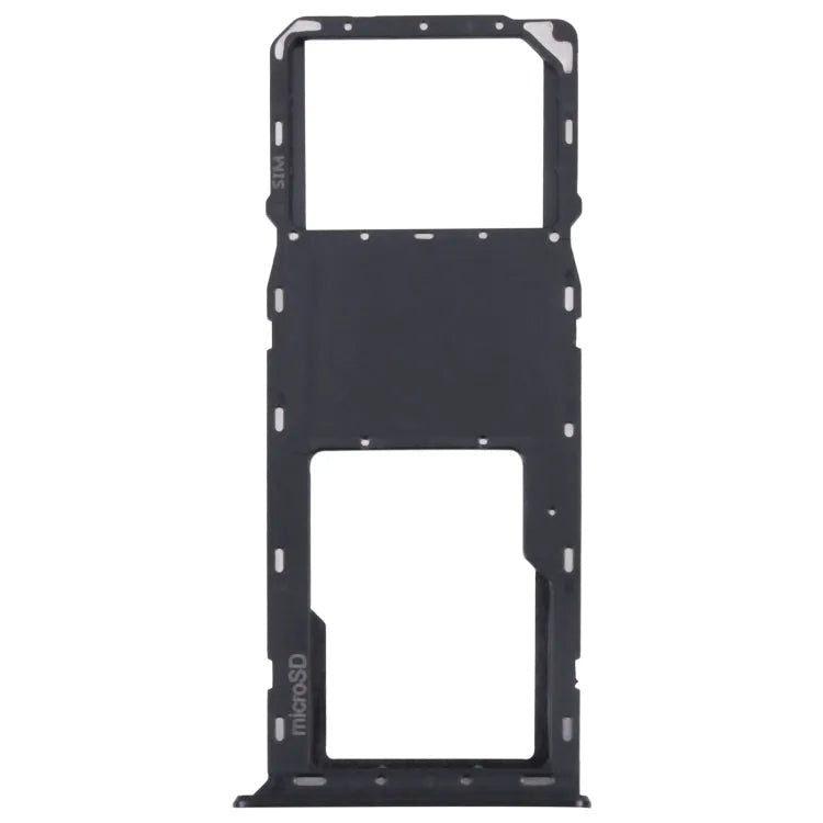 Originele simkaartlade en MicroSD-lade voor Samsung Galaxy A03s SM-A037U (zwart)