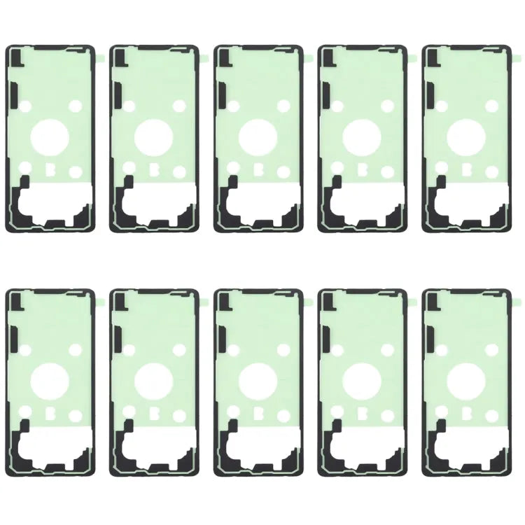 Achterklep lijmstickers voor Samsung Galaxy S10+ (10 stuks)