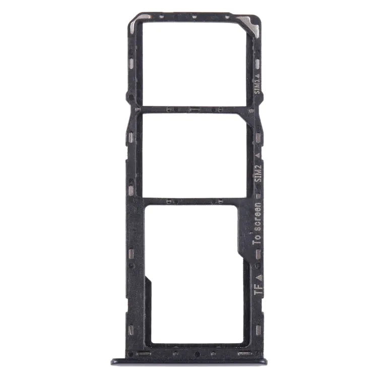 Originele SIM- en microSD-kaartlade voor Samsung Galaxy A22 5G SM-A226B (zwart)