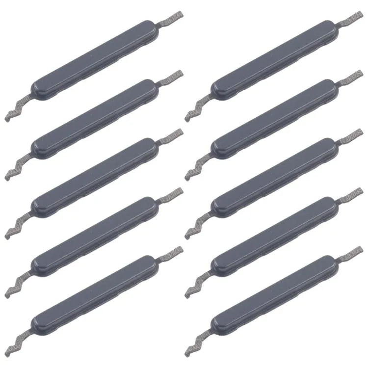 Volumeknoppen voor Samsung Galaxy A07 5G SM-A076B (10 stuks, zwart)