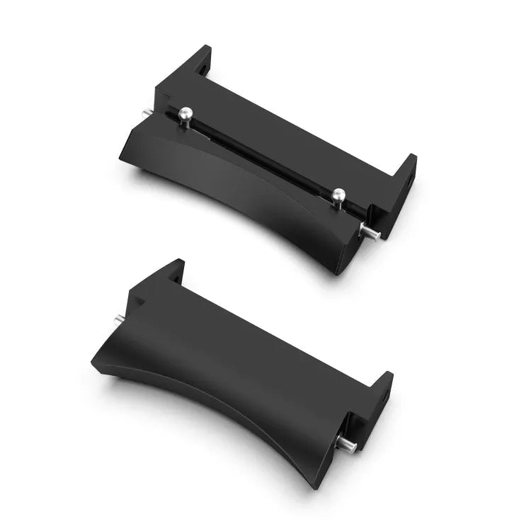 Metalen horlogeband-connectoren voor Samsung Galaxy Watch 5 / 5 Pro / Watch 4 / 4 Classic (1 paar, zwart)