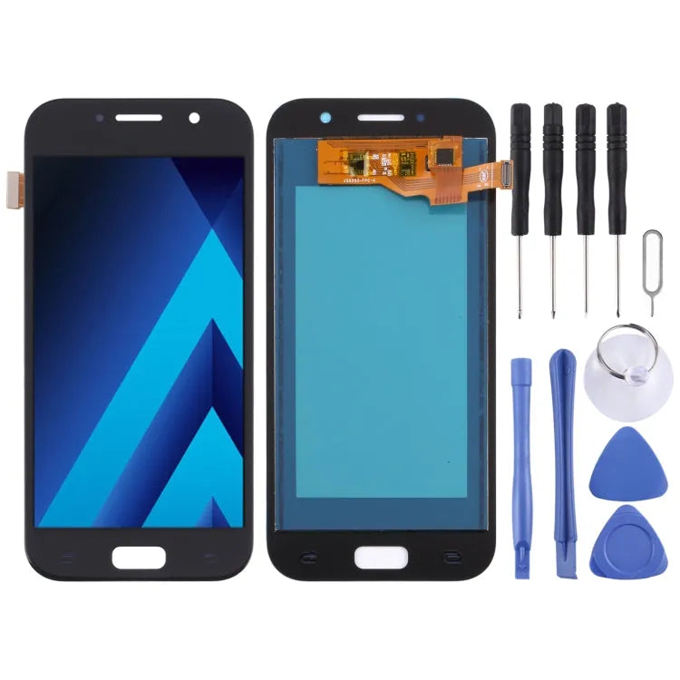 TFT LCD-scherm met digitizer voor Samsung Galaxy A5 A520F A520F/DS A520K A520L (2017, zwart)