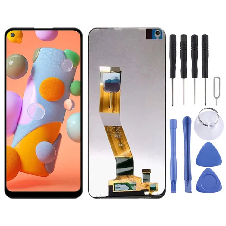 Super AMOLED LCD-scherm met digitizer voor Samsung Galaxy A11
