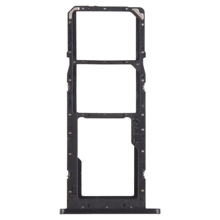Dual-SIM- en Micro SD-kaartlade voor Samsung Galaxy A02s SM-A025 (zwart)