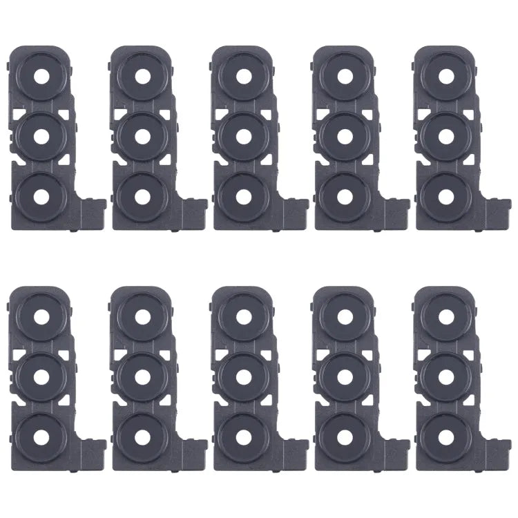 Cameralens-glas achterzijde 10 stuks voor Samsung Galaxy A25 SM-A256B (zwart)