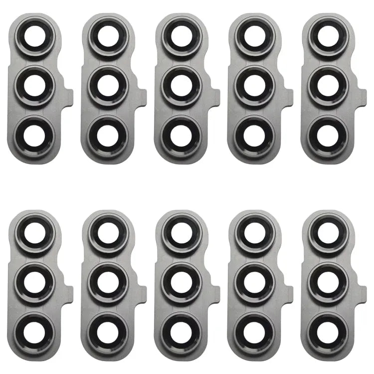 Cameralens-glas achterzijde 10 stuks voor Samsung Galaxy S23 FE SM-S711B (zwart)
