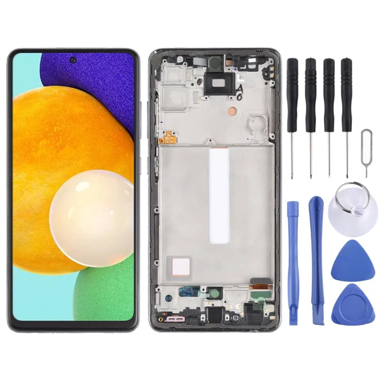 Incell LCD-scherm met digitizer en frame voor Samsung Galaxy A52 5G SM-A526 (zonder vingerafdruk)