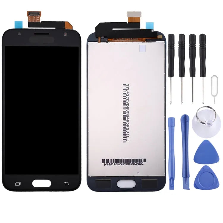 TFT LCD-scherm met digitizer volledige montage voor Samsung Galaxy J3 (2017) J330F (zwart)