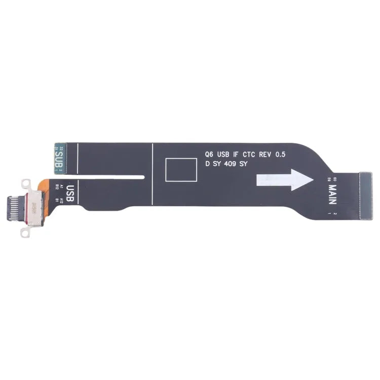 Originele oplaadpoort-flexkabel voor Samsung Galaxy Z Fold6 SM-F956B