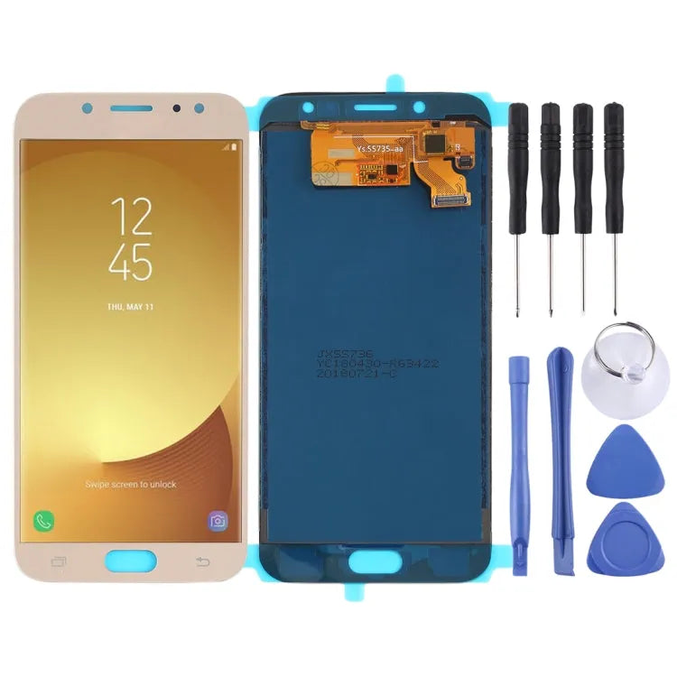 TFT LCD-schermdigitizer voor Samsung Galaxy J7 (2017) J730F J730FM (goud)