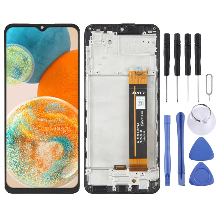 Origineel PLS LCD-scherm digitizer met frame voor Samsung Galaxy A23 5G SM-A236