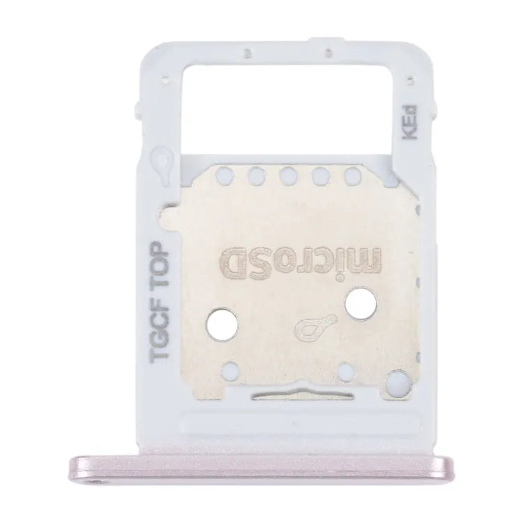 Sim- en Micro SD-kaartlade voor Samsung Galaxy Tab S7 FE SM-T736 (roze)