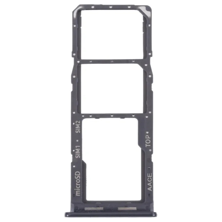 Originele dual SIM en Micro SD-kaartlade voor Samsung Galaxy A13 SM-A135 (zwart)
