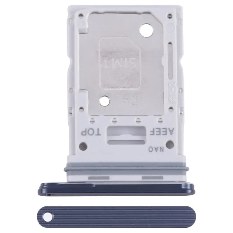 SIM-kaarthouder en Micro SD-houder voor Samsung Galaxy A55 SM-A556B (zwart)
